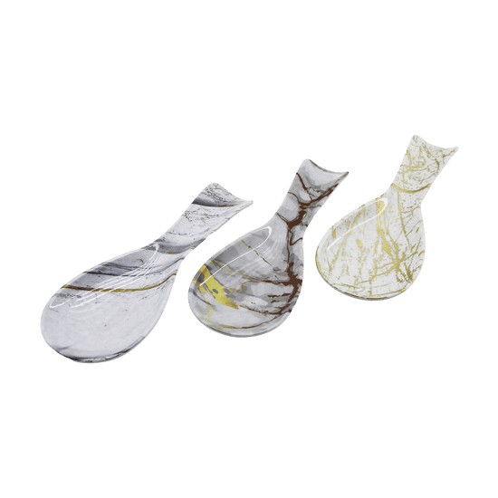 Akl-090 ( Melamin ) ( Mermer Desenli ) Kepçe Altlık