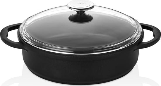 Cem Premium Alüminyum Döküm Basık Tencere 26 Cm