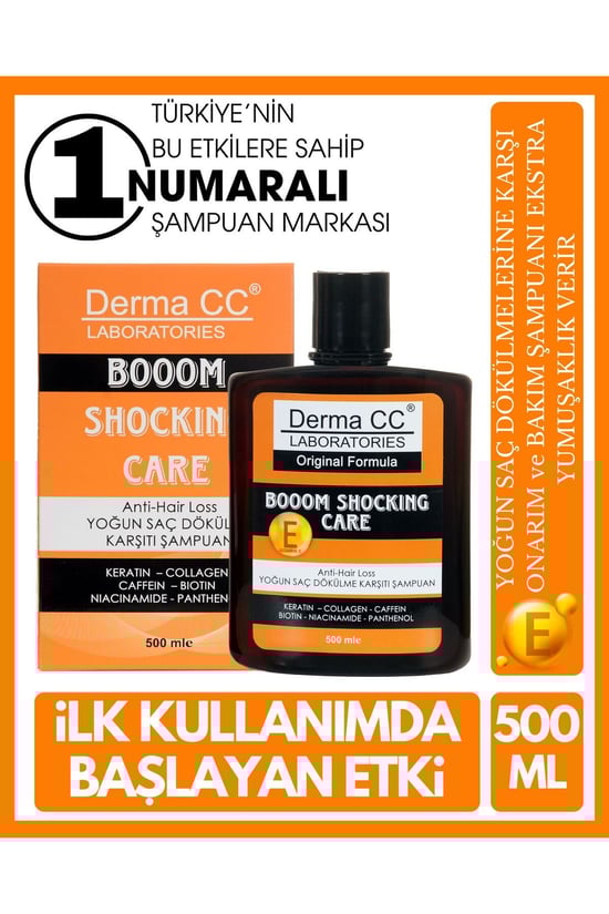 Derma CC LABORATORIES Yoğun Saç Dökülmesine Karşı Şampuan 500ml