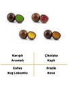 Lokumani Karışık Aromalı Lokum Draje (limon,çilek,portakal,nane) 150 Gr