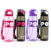 Yakut-14013 ( Renkli & Boyun Asmalı ) ( Plastik & Pipetli ) Spor Matara ( Suluk ) ( 1000ml )