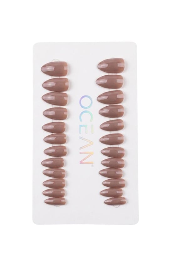 Ocean Profesyonel Takma Tırnak Seti Glazed Chocolate Ebay-212