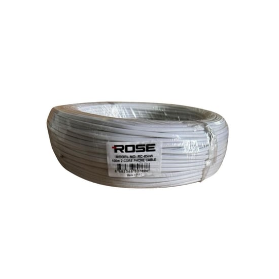 Beyaz 2'li Telefon Kablosu 100metre Rc-850-w