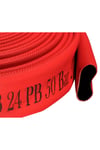 2"(2 PARMAK) İÇİ KAUÇUK DIŞI PU KAPLI KIRMIZI 20 METRE YANGIN HOR