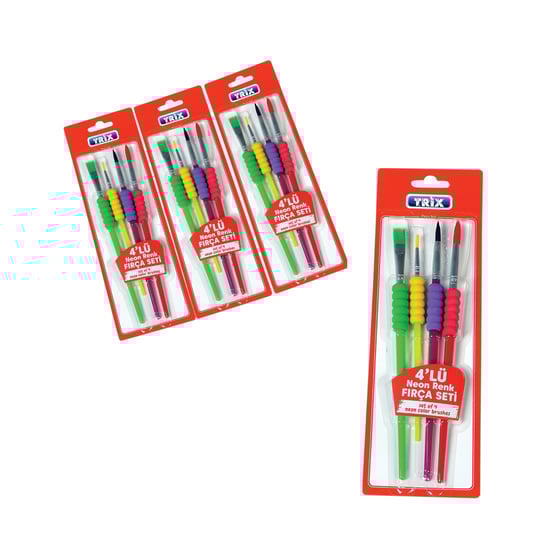 Trix Fırça Seti Standart Renkler