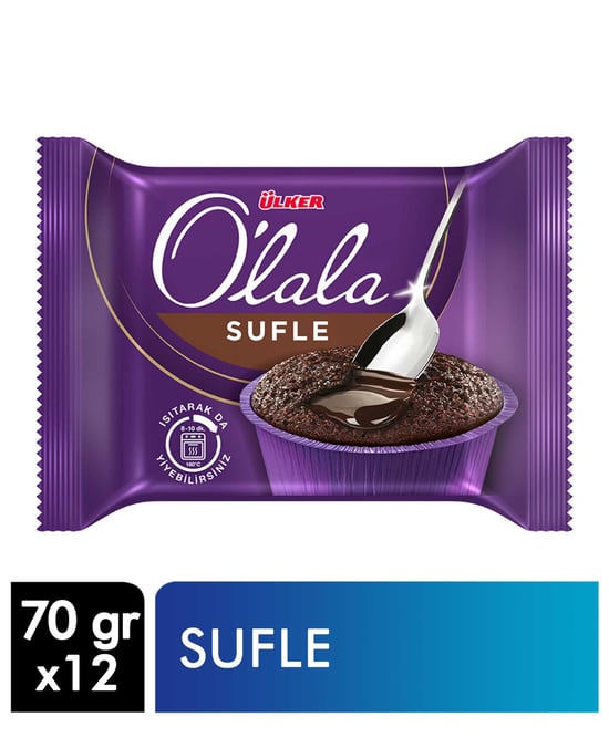 Ülker Olala Sufle Kek 70 Gr X 12'li Koli