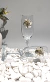 Kirlinova® Gri Çiçek 2'li Fincan Takımı