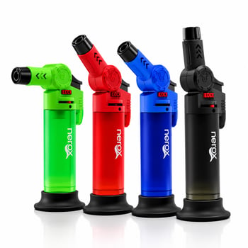 Nerox Nrx-9308 ( Oynar Başlı ) ( Pürmüz & Torch ) ( Nargile & Kamp ) Çakmak ( Doldurulabilir ) ( Ayakda Durabilir )