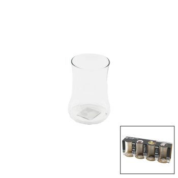 Pablito Home Pbt-380 ( 4pcs ) Cam Çay Bardak ( 180ml )