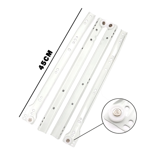 Flore Ersa Er-394 ( 45cm ) ( 2pcs Takım ) Çekmece Rayı