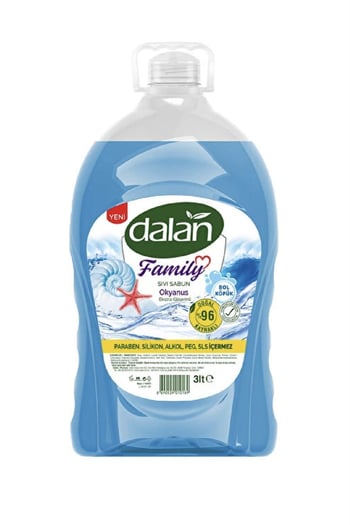 Dalan Family Okyanus Sıvı Sabun 3 L