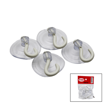 İstanbul Grup ( Büyük ) ( 4pcs ) Şeffaf Vantuz