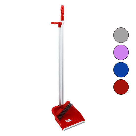 Ekol Fırça Ef-145 Lüks Fırçalı & Ayaklı ( Açık ) Faraş Takımı ( Fırça=93cm--faraş=85cm)