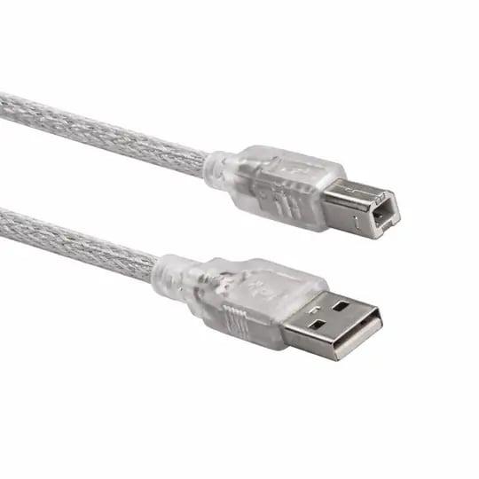 S-link Sl-u2007 Usb2.0 7m Şeffaf Yazıcı Kablo