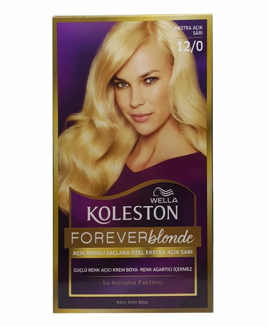 Koleston Saç Boya Set 12/0 Cok Açık Doğal Sarı