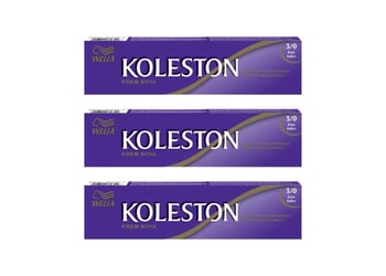 Koleston Tüp Boya 50 Ml - 3.0 Koyu Kahve 3 Adet