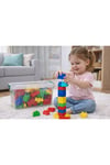 Nasyonel- 104 Parça Büyük Blok Seti – Kilitli Saklama Kutulu Eğitici Oyuncak