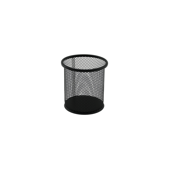 Çetsa Kod-802-b 1173 ( Siyah Metal ) Kalemlik ( Çap=9 X Yükseklik=10cm)