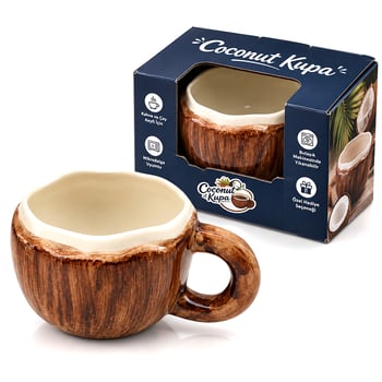 Yakut-6066 ( Coconut ) Seramik Kupa Bardak