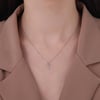 Star Pırlanta 0.09 Ct Pırlanta Anahtar Kolye