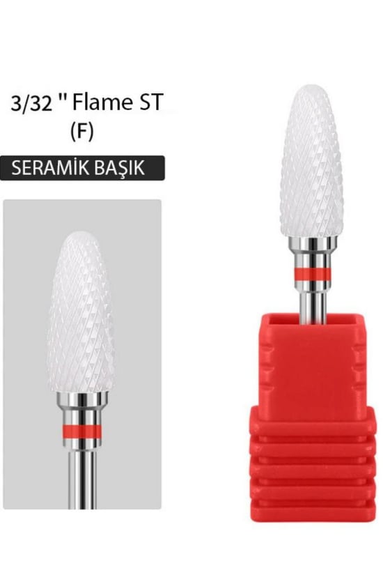 Misyul Seramik Freze Ucu Kırmızı Mıs-1350a