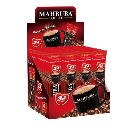 Mahbuba 3ü1 Arada Hazır Kahve 48x18gr