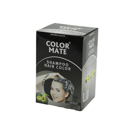 Color Mate ( 10pcs ) ( Siyah ) Saç Boyama Şampuanı
