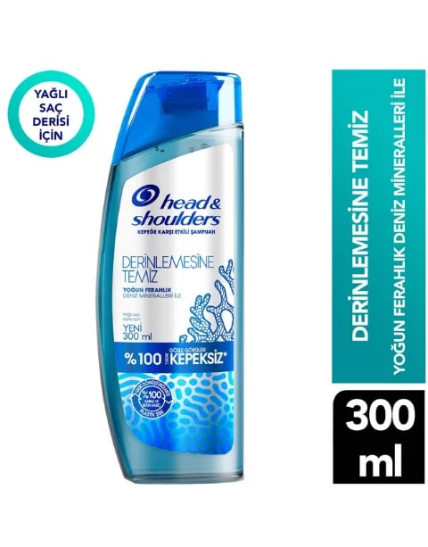 Head And Shoulders Derinlemesine Temiz Yoğun Ferahlık 300 ML