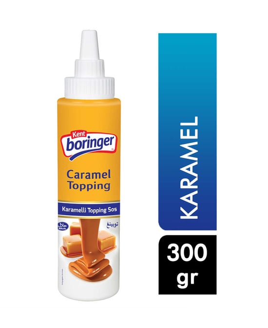Kent Boringer Topping Sos Karamelli 300 Gr