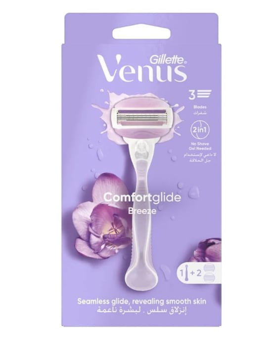Gillette Venüs Breeze Tıraş Makinesi + 2 Yedek Bıçak