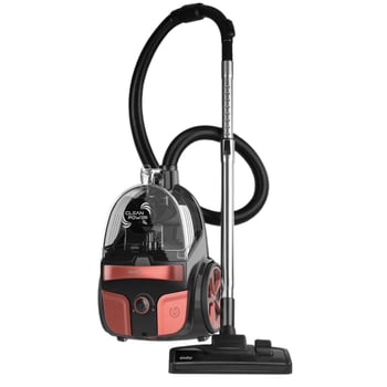 Toz Torbasız Yatay Süpürge Clean Power S4 Kırmızı Sk-6302