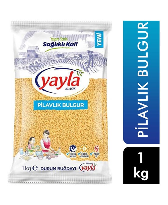 Yayla Pilavlık Bulgur 1 Kg