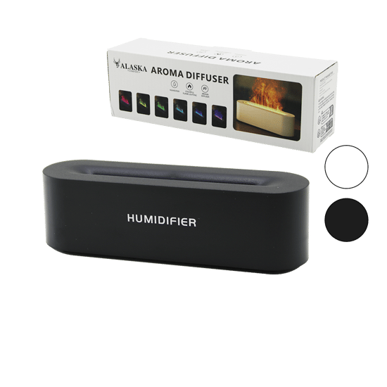 Alaska Humidifer Sdr-h009 ( Dikdörgen )( 150ml )( Usb Şarjlı & Renkli Ledli Işık ) Hava Nemlendirici ( Buhar Makine & Koku Giderici)