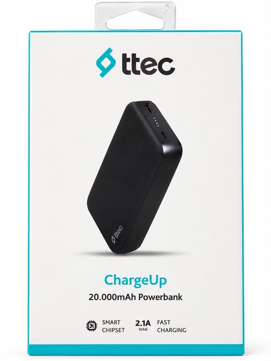 Ttec Chargeup 20.000mah Powebank Lacivert 2bb210l