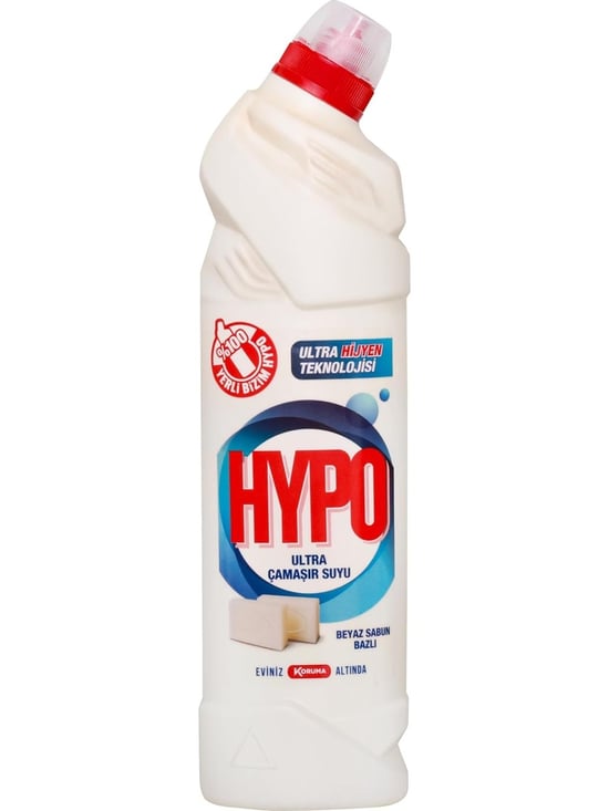 Hypo 750ml Ultra Camasır Suyu Beyaz Sabun