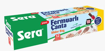 Sera Fermuarlı Çanta 12'li