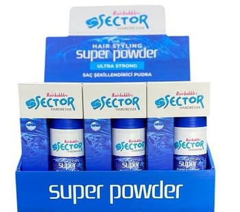 Sector Vax Haır Stylıng Super Powder Ultra Strong 20gr ( Mavi)
