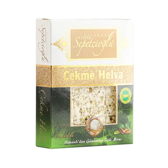 Kastamonu Meşhur Sepetçioğlu Antep Fıstıklı Çekme Helva 120 G