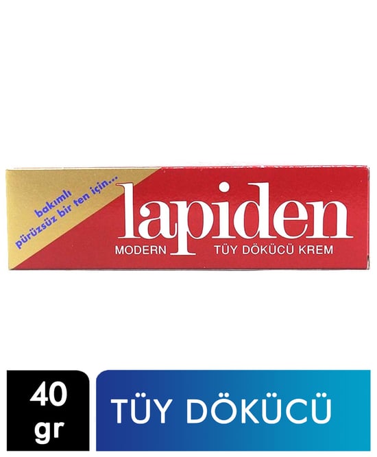 Lapiden Tüy Dökücü Krem 40 G