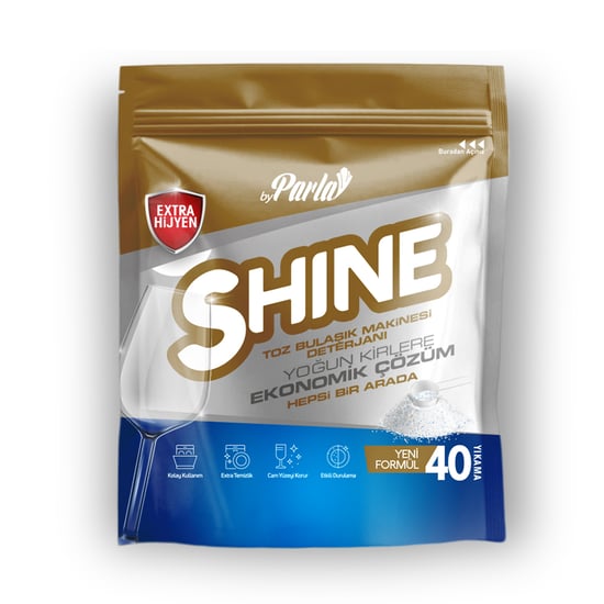By Parla Shine Toz Bulaşık Makine Deterjanı 40 Yıkama