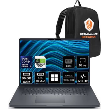 Dell Pro Max 18 Plus Core Ultra 9 285hx Rtx Pro 3000 Blackwell 12gb 96gb Ram 4tb + 4tb Ssd 18" Qhd+