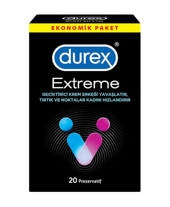 Durex Prezervatif 20'li Extreme