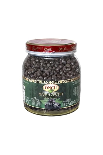 Öncü Zeytin Siyah 1kg (xs) (321-350)
