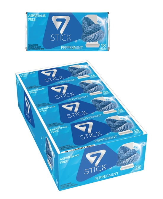7 STICK Nane Aromalı Şekersiz Sakız 31 gr X 12'li Paket