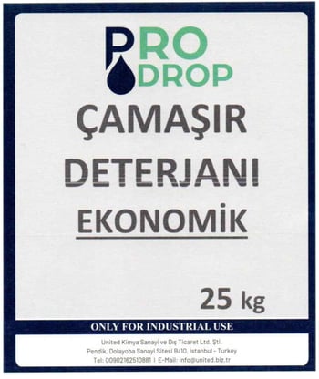 Pro Drop Çamaşır Deterjanı 25 Kg