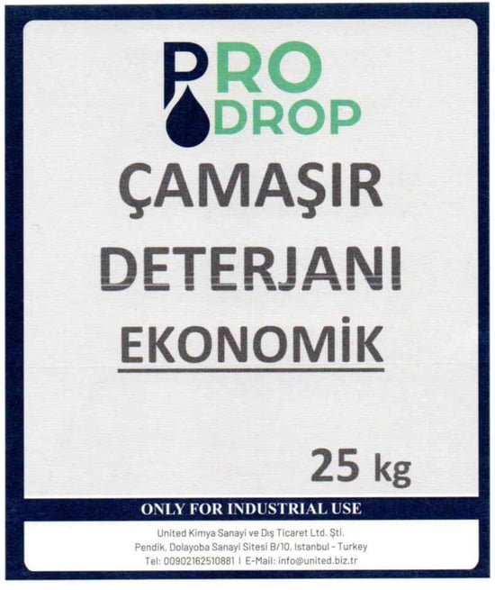 Pro Drop Çamaşır Deterjanı 25 Kg