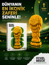 Dünya Kupası Pixel Bricks Mini Lego