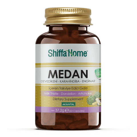 Shiffa Home Medan (devedikeni Karahindiba Enginar) 620 Mg 60 Kapsül