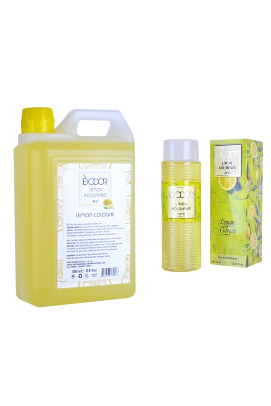Exodor Klasik Limon Kolonyası 1 Lt 400 Ml 2 Li Ürün
