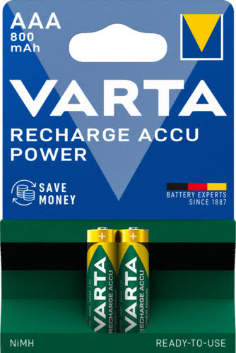 Varta Rech.accu Power Aaa 800 Mah B2